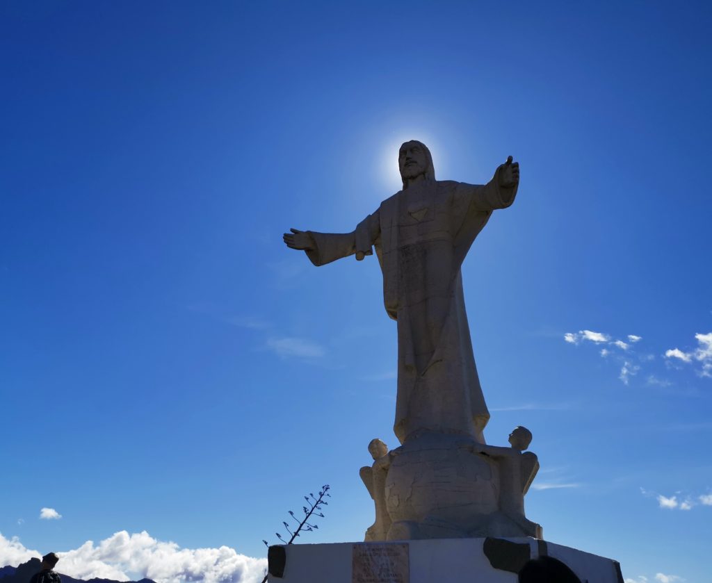 Jesus Christusstatue von Artenara Gran Canaria