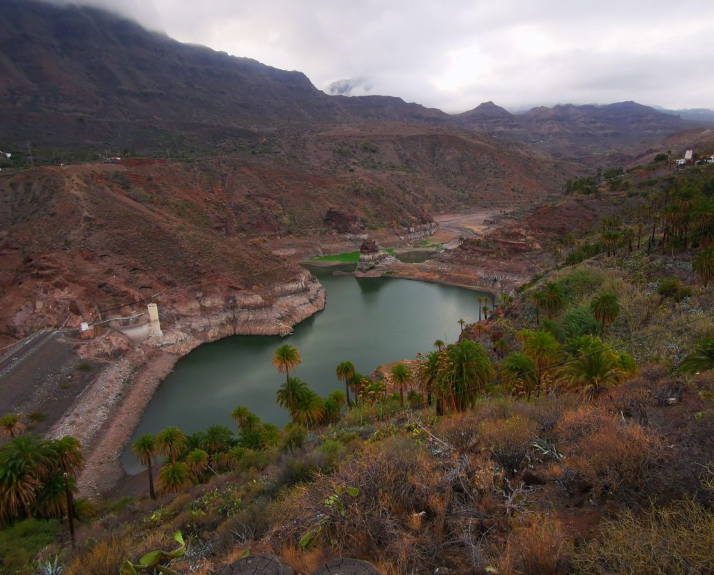 Stausee la Sorrueda Gran Canaria