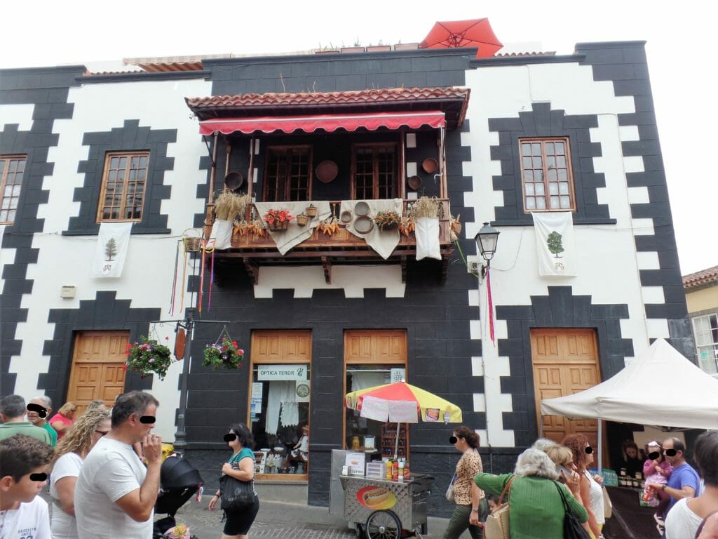 Alt Kanarisches Haus mit Balkon Teror Gran Canaria