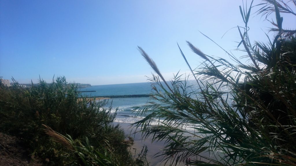 Schön Wetter Garantie Gran Canaria am Strand von Playa del Inglès