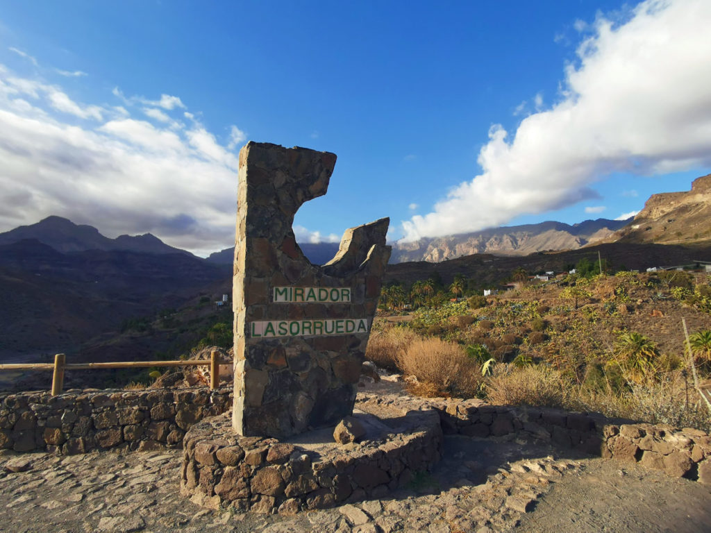 Mirador La Sorrueda Gran Canaria Presa de Tirajana