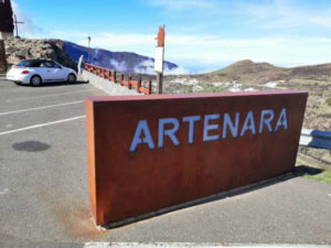 Am Parkplatz vom Mirador De La Atalaya in Artenara (Gran Canaria) 1