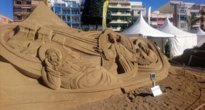 15 Weihnachts Sandkrippe Belèn 9 15 Weihnachts Sandkrippe Belèn Las Canteras Las Palmas de Gran Canaria