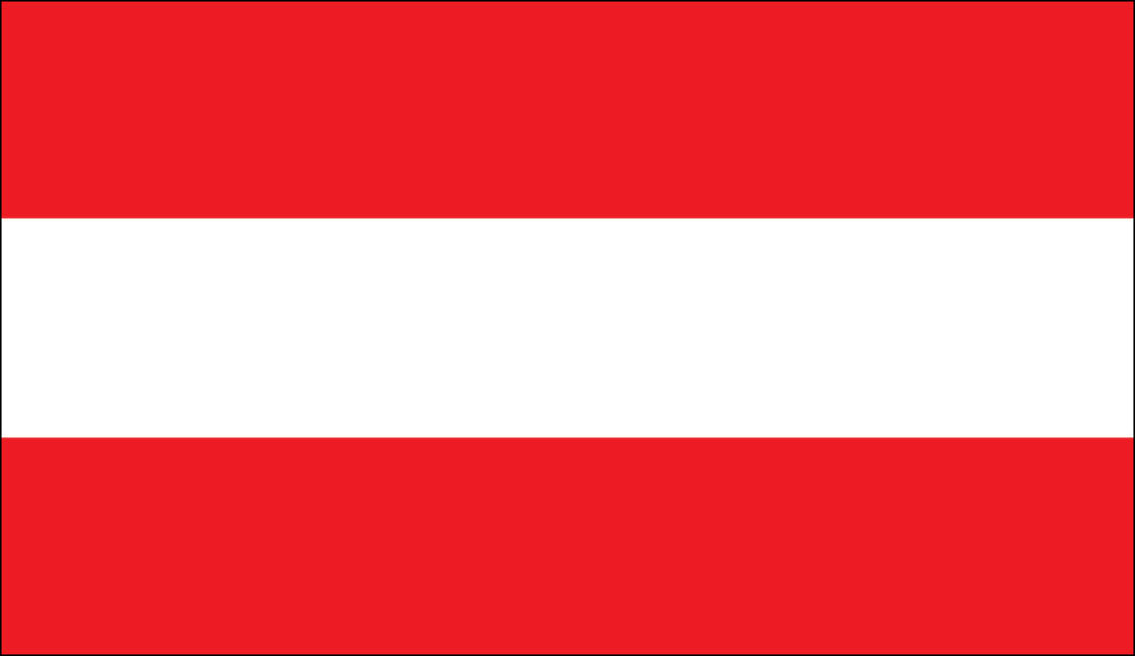 Das Österreichische Konsulat Las Palmas de Gran Canaria Flagge Österreich
