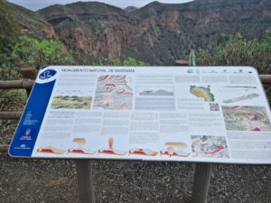 Infotafel Mirador de los Cuartos Caldera de Bandama Gran Canaria