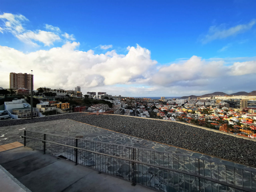 Aussichtspunkt Mirador de Agustin Castillo /Mirador Altavista 4 Ausblick am Mirador Altavista auf Las Palmas de Gran Canaria