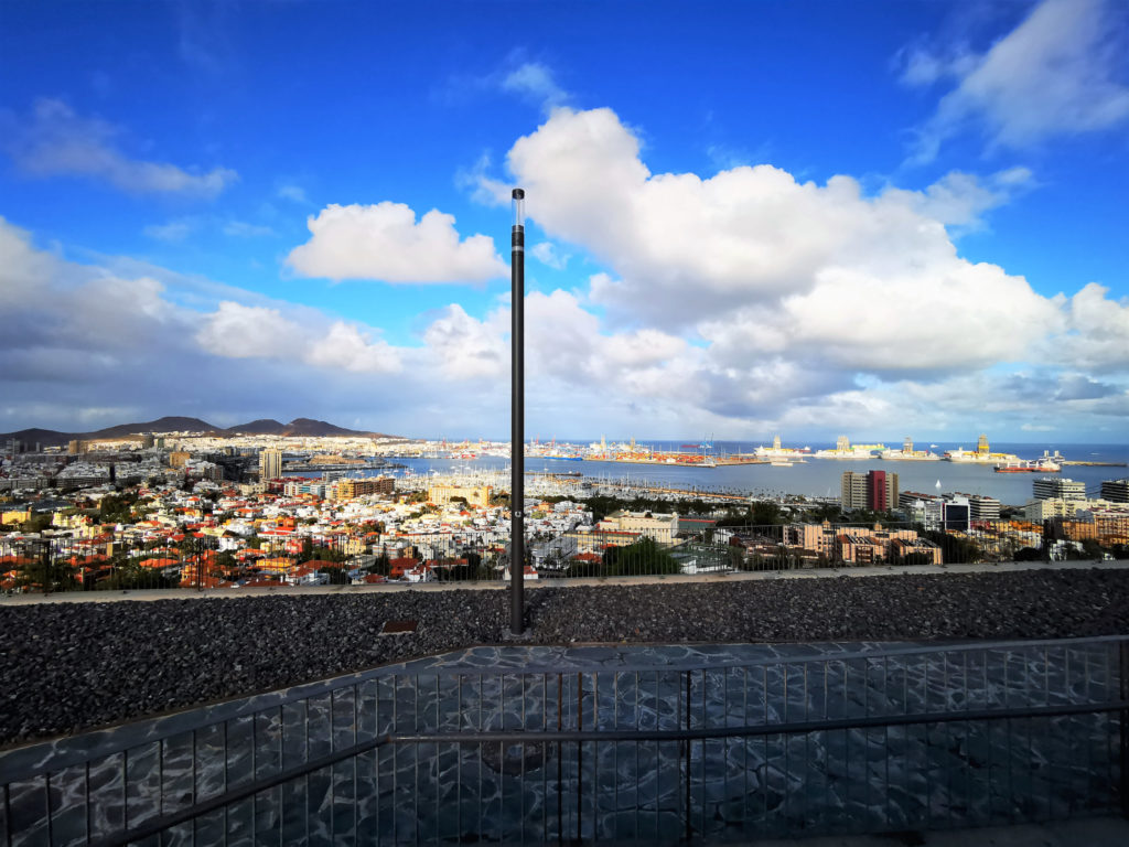 Aussichtspunkt Mirador de Agustin Castillo /Mirador Altavista 9 Mirador Altavista über den Dächern von Las Palmas