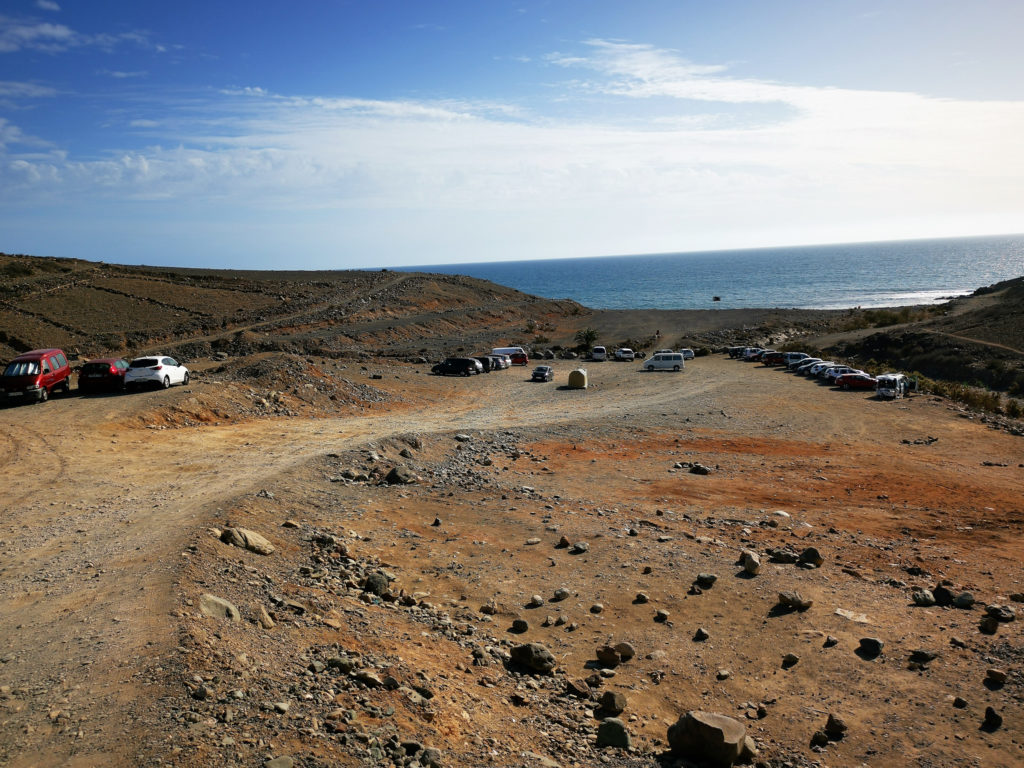 Zufahrt zum Playa Las Carpinteras (Gran Canaria)