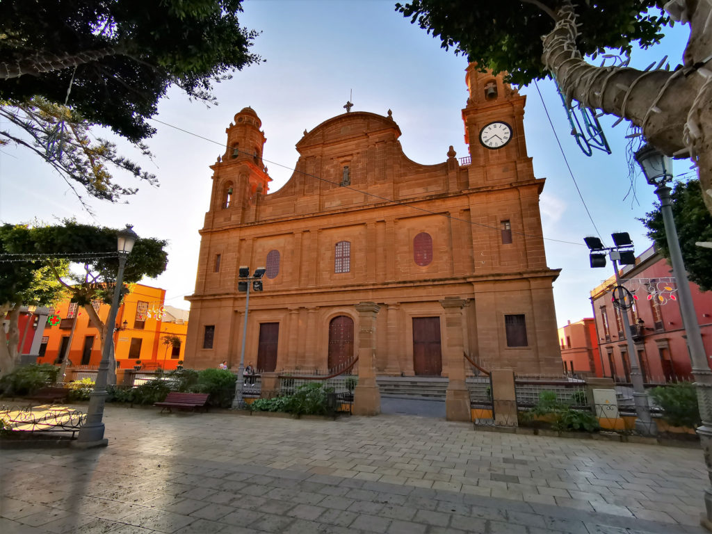 Der Jakobsweg Camino de Santiago führt zur Wallfahrtskirche Santiago de los Caballeros de Gáldar