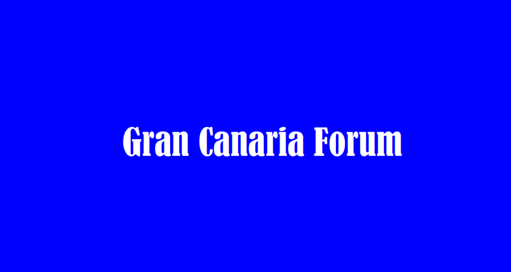 Gran Canaria Forum
