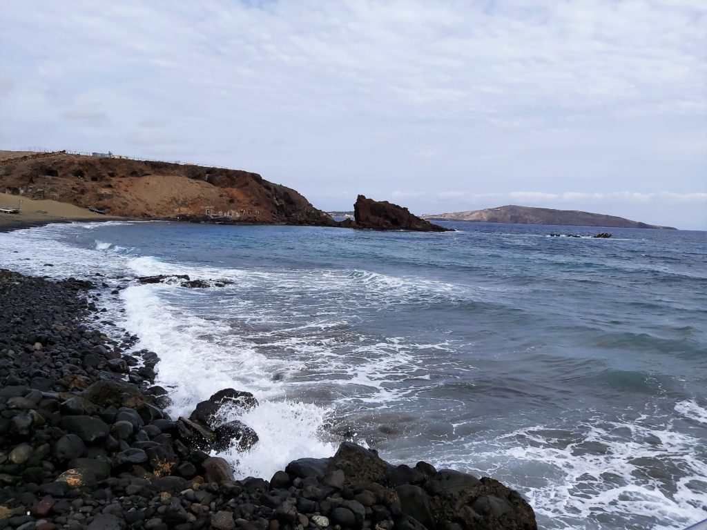 Küste Playa del Burrero Ingenio Gran Canaria