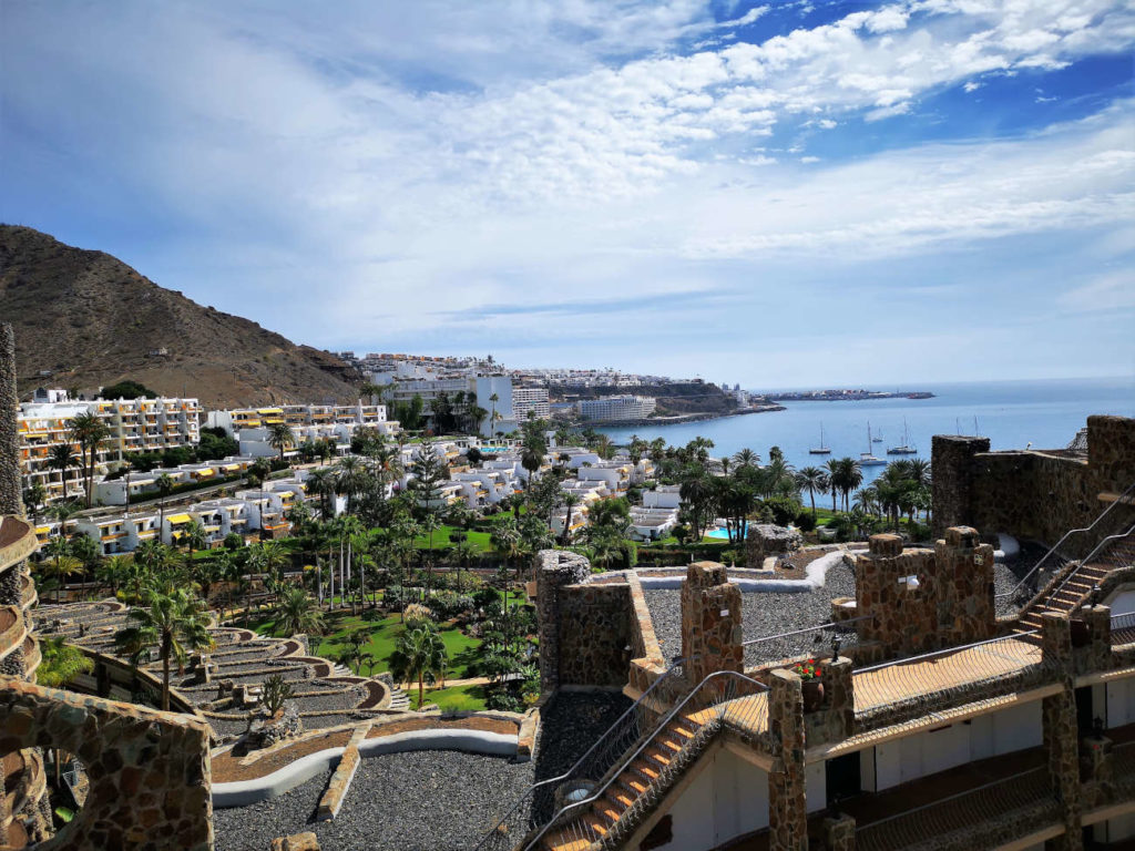 Blick auf das Ferienresort Anfi del Mar Gran Canaria