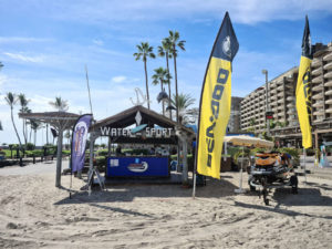 Große Auswahl an unterschiedliche Freizeit und Wassersportarten am Playa Anfi del Mar