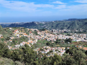 Panorama Ausblick auf Teror