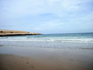 Küste der Playa de Ojos de Garza