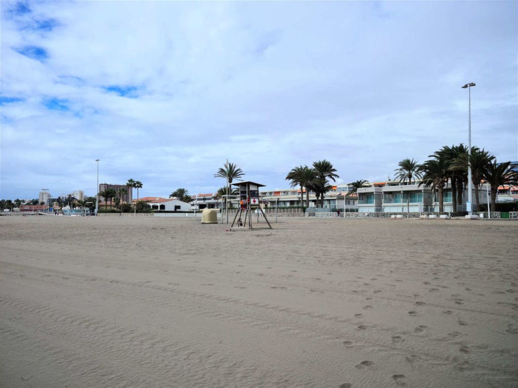 Rettungsschwimmer am Playa de Las Burras