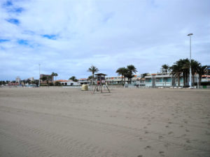 Rettungsschwimmer am Playa de Las Burras