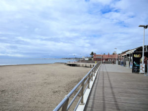 Von der Promenade aus mit Blick nach Playa del Inglés