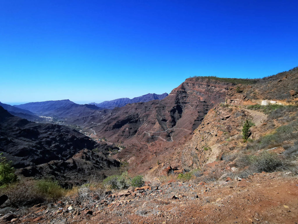 Aussichtspunkt Mirador el Mulato auf den Barranco Mogán