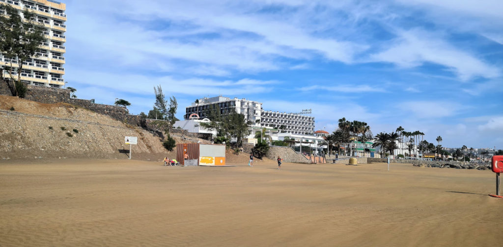 Gran Canaria: Die Sonnenschirme & Strandliegen Maspalomas sind zurück! 6 Playa El Veril Strand Gran Canaria