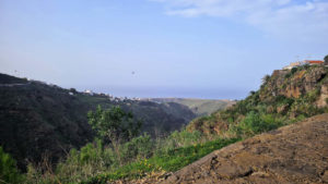 Der Wanderweg vom Barranco de Azuaje führt bis zur Küste nach San Andrés