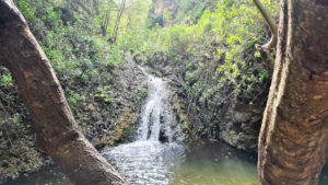 Wasserfall im Barranco de Azuaje Gran Canaria