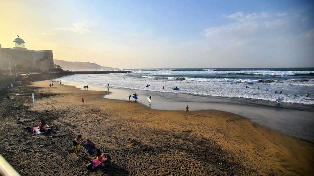 Webcam Playa de la Cicer Auditorio Alfredo Kraus Las Palmas de Gran Canaria