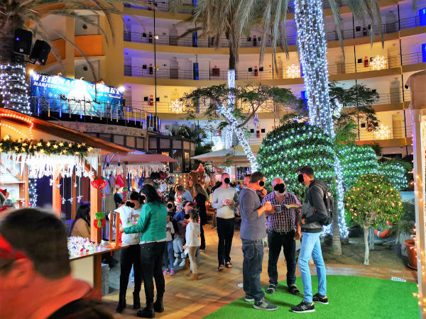 Weihnachtsmarkt Hotel Maritim Playa Gran Canaria 2022