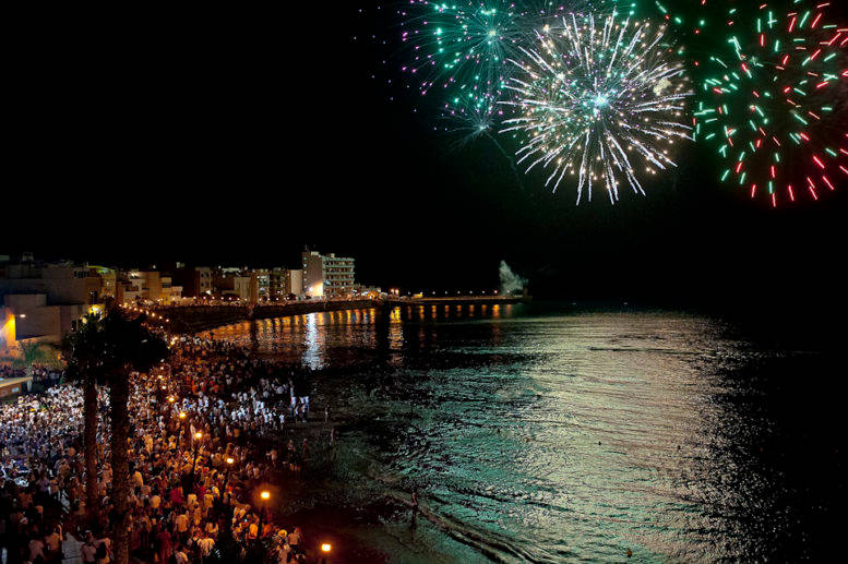 Nach 2 Jahren Pause findet 2022 das Fiestas del Pino wieder in Playa de Arinaga statt