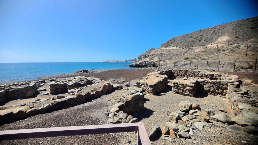 Restos Arqueológicos El Llanillo Arguineguín Gran Canaria