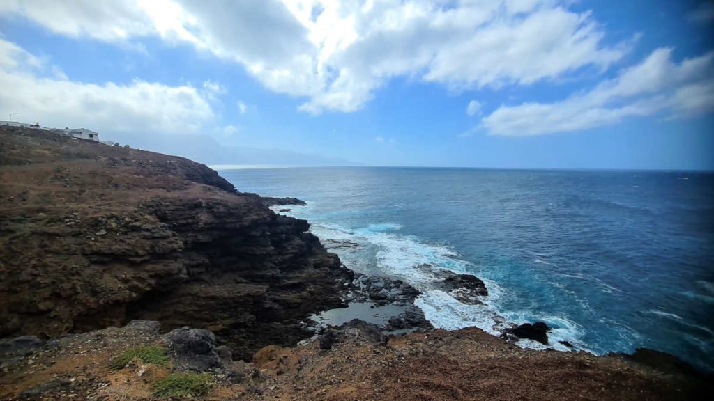 Fels- und Steilküste Los Abrigos Gáldar Gran Canaria