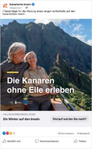 Kanarische Regierung startet Werbekampagne für Langzeiturlauber für Silver Plus-Touristen