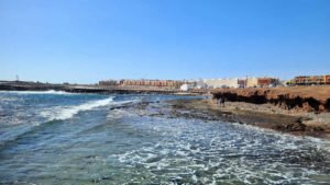Küste Arinaga Gran Canaria Playa Muelle Viejo