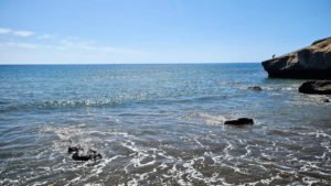 Küste San Bartolomé de Tirajana am Playa del Llanillo Santa Agueda bei Arguineguín Gran Canaria
