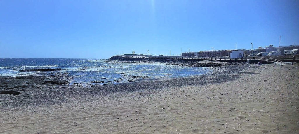 Playa Muelle Viejo Arinaga Gran Canaria