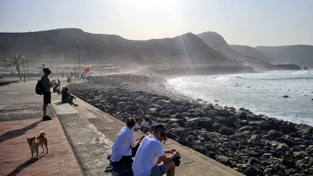 Surfer Hotspot El Lloret Las Palmas Gran Canaria