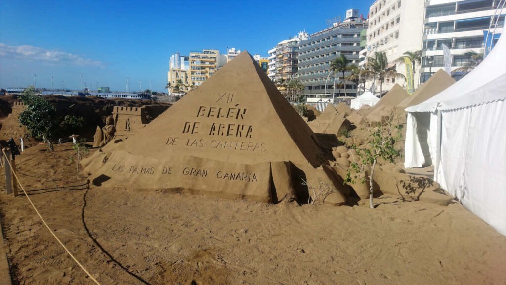 Belén de Arena Sandkrippe Las Palmas Gran Canaria 2017