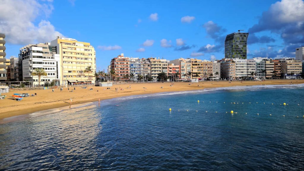 Bilder La Puntilla der nördliche Bogen vom Playa de las Canteras