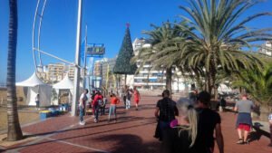 Weihnachtsbaum Plaza de Saulo Torón Las Palmas Gran Canaria