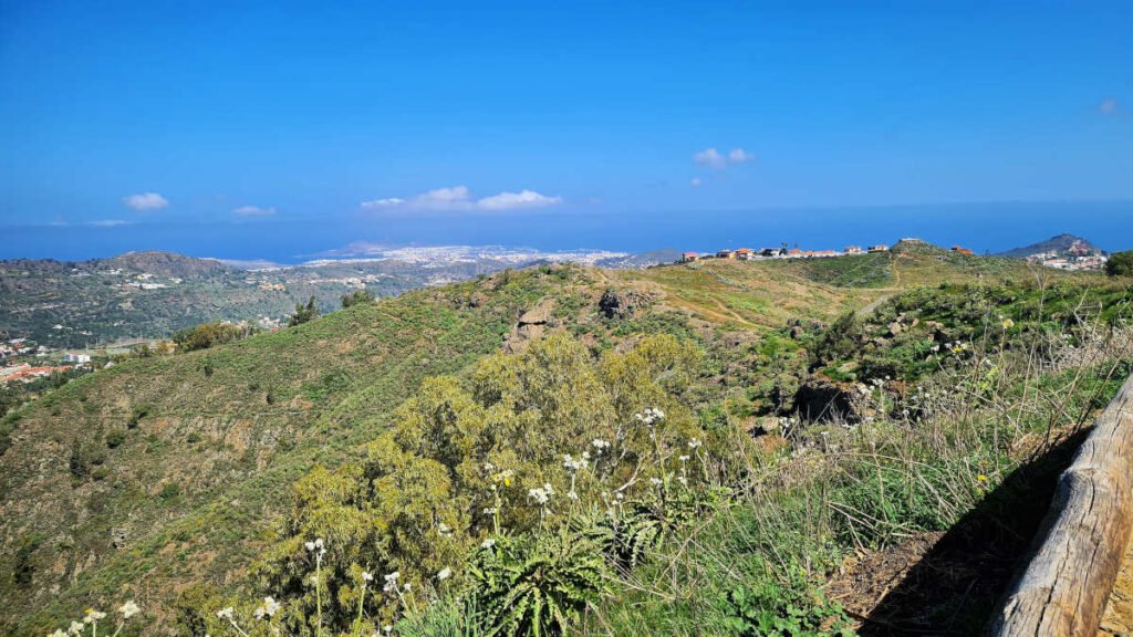 Ausblick vom Mirador de Las Tres Piedras Gran Canaria