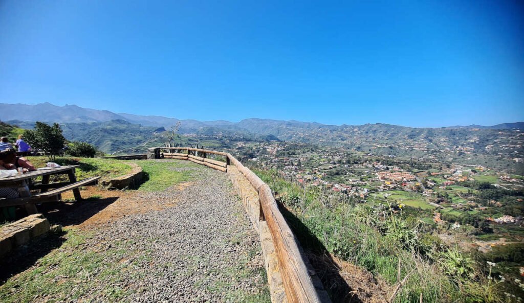 Gran Canaria Santa Brígida Mirador de Las Tres Piedras